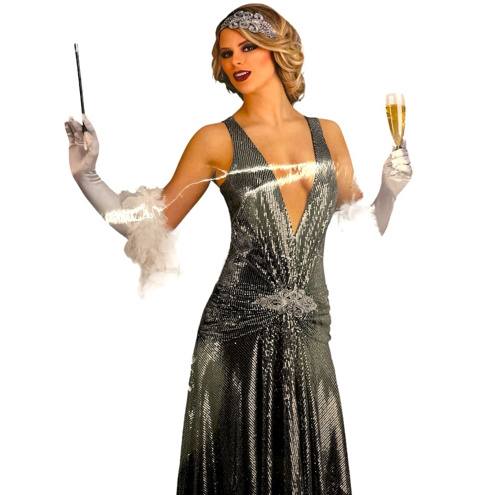 NWT WOMENS DAPPER FLAPPER COSTUME 🔥🔥🔥